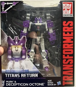 Transformers Titans Return Voyager Class Decepticon Octone/Octane & Murk NEW - Picture 1 of 17