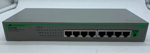 Allied Telesis AT-FS708 8 Port Fast Ethernet Switch No PSU w/ FREE SHIPPING - Picture 1 of 6