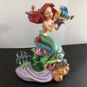 Parques Disney La Sirenita “Ariel y sus amigos” RARA Figura Grande 13” - Imagen 1 de 13