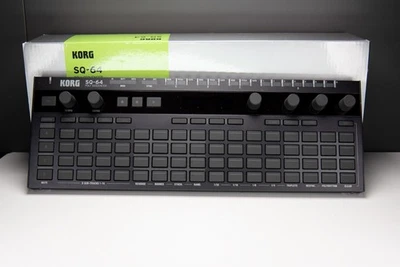 Korg SQ-64 Poly Sequenzer 64 Steps - schwarz (ca. 5h Laufzeit) - Bild 1 von 4