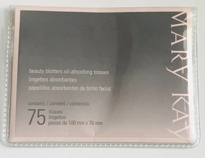 New In Package Mary Kay Beauty Blotters Oil-Absorbing Tissues ~ Fast Ship - Image 1 of 2