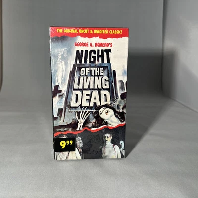 night of the living dead vhs The Orginal Uncut Unedited Classic New Sealed - Image 1 of 4