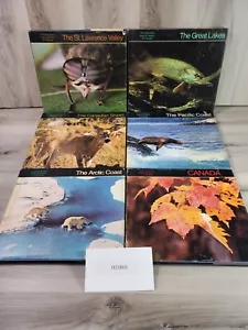 The Illustrated Natural History Of Canada HC Book Set 1970 Set of 6 Nature Books - Foto 1 di 12