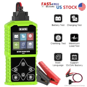Probador de carga de batería automotriz 12V/24V analizador de carga de arranque de automóvil 30-1700CCA - Imagen 1 de 17