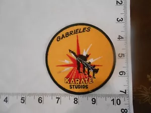 GABRIELES Karate Studios Patch free shipping - Picture 1 of 1