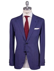 NEW KITON SUIT WITH SHORT PANTS 100% LINEN 40 US 50 EU R8 TS62 - Picture 1 of 8