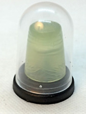 Small Asian Jade Thimble 1" x 13/16" for Sewing, Textiles and Needlepoint