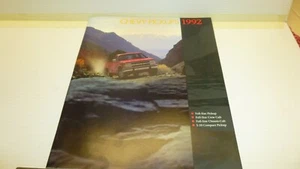 1992 Chevy Chevrolet Pickup Truck Brochure - Bild 1 von 2