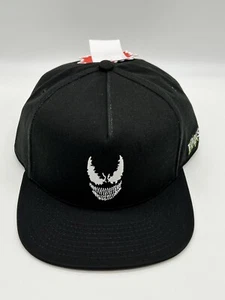 NEW MARVEL VANS SPIDERMAN VENOM CAP HAT snapback For men's in BLACK - Picture 1 of 13