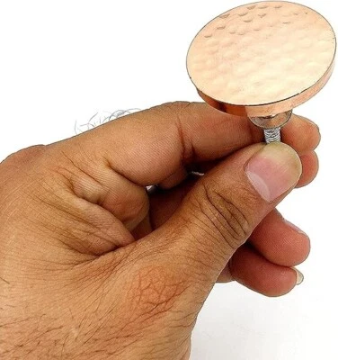 Полностью латунные медные твердые ручки для выдвижных ящиков ручной работы ручки/комоды ручки для кабины - Изображение 1 из 4