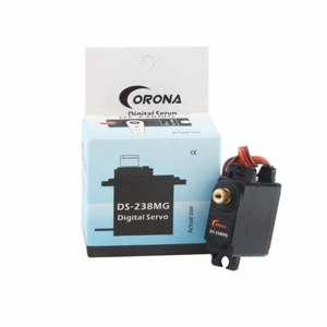  DS-238MG Metal Gear 29mm x13 x30mm 0.15mm sec/60° Micro Digital Servo 4.0kg.cm - Picture 1 of 7
