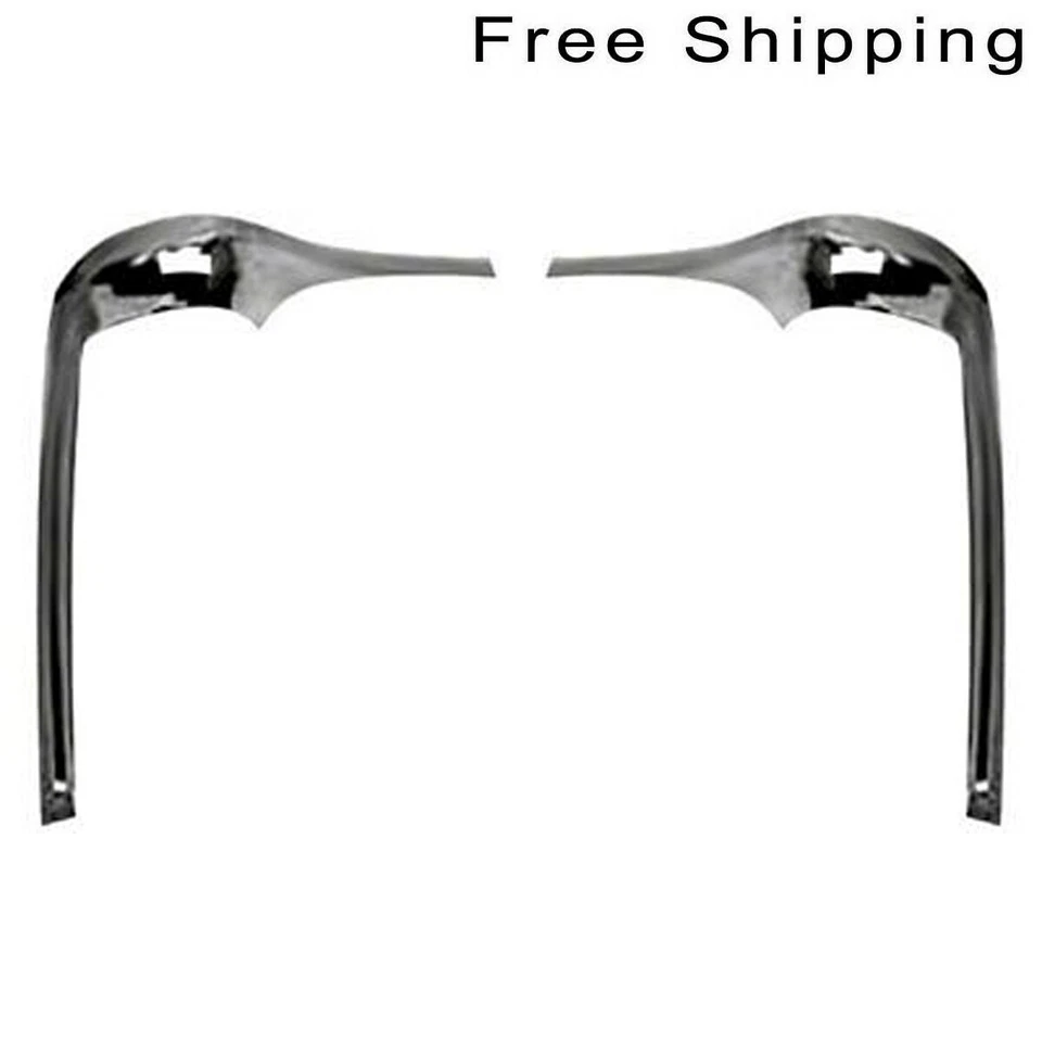 Juego de molduras de cejas delanteras Goodmark para Chevrolet Nova 1969-1972 GMK401211568P Foto 1 de 1