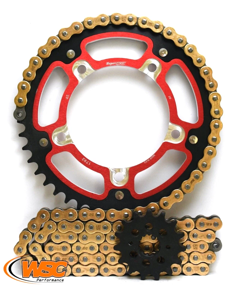Supersprox DID Chain Sprocket kit Suzuki GSXR600 04-05 1792.45 520.16 525ZVMX112 - Image 1 of 1
