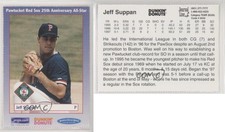 1997 Pawtucket Red Sox 25th Anniversary Team Issue Dunkin' Donuts Jeff Suppan