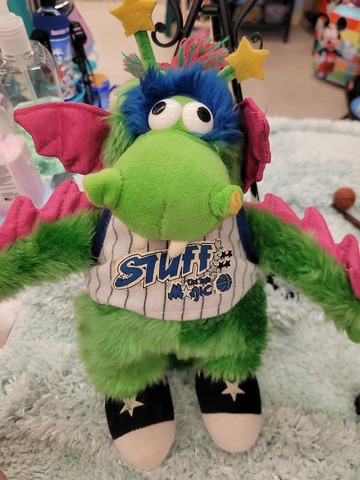 Orlando Magic Mascot Stuff NBA Stuffed Animal Plush ~~ Green Dragon Cover