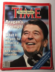 Time Election Special Ronald Reagan 19.11.1984 Notes by Theodore H White - Bild 1 von 11