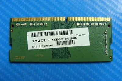 HP m3-u101dx Samsung 2Gb 1rx16 Memory Ram So-Dimm pc4-2400t m471a5644eb0-crc - Image 1 of 2