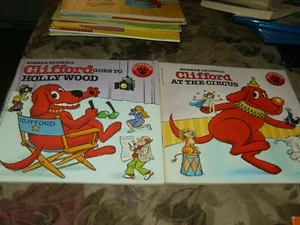 (2) Clifford The Big Red Dog by Norman Bridwell Sc Books in Good-Shape, #6. - Picture 1 of 2