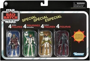 2Star Wars The Vintage Collection The Bad Batch Special 4 Pack 3.75" In Stock - Picture 1 of 12