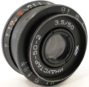 ⭐SERVICED⭐ INDUSTAR 50-2 50mm f/3.5 Russian Soviet USSR Lens Screw Mount M42 - Picture 1 of 10