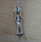 1 Sterling Silver 25x6mm Moses holding 10 Commandments Charm