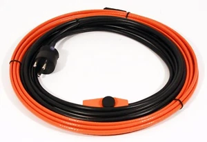 TRACE HEATING FROST PROTECTION CABLE INCLUDING STAT - ALL SIZES - Picture 1 of 12