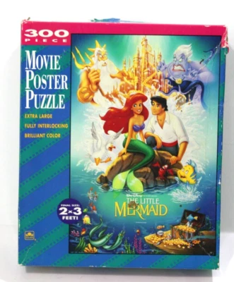 Disney The Little Mermaid Banned Cover 300 Pcs Movie Poster Jigsaw Puzzle 2’x3’ - Image 1 of 4