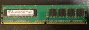 Samsung 512MB Desktop Memory 1Rx8 PC2-4200U DDR2 533MHz Non-ECC M378T6553CZ3-CD5 - Picture 1 of 5
