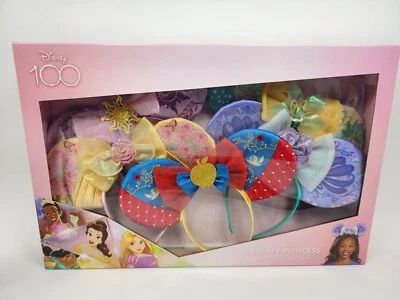 Disguise Disney 100th Anniversary Princess Ears Headband Set, 5 Piece - Image 1 of 3