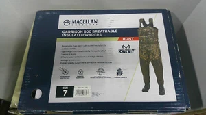 Magellan Men's Garrison 800 Breathable Insulated Wader Realtree Camo Size:7 - Picture 1 of 7