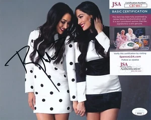Brie Bella Signed Autographed Bella Twins 8x10 Photo JSA COA Wrestling - Picture 1 of 1