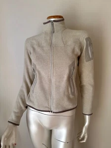 Arcteryx woman sweater zip polartec beige size XS Good condition - Picture 1 of 8