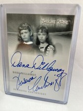 Twilight Zone Rod Serling 2019 Dillaway & Cartwright Double Autograph Card DA-2