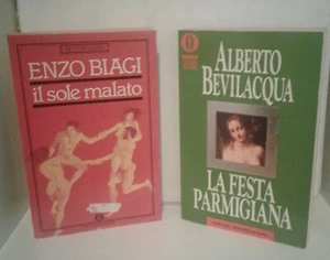 Stock: "La festa parmigiana" di A. Bevilacqua + "Il sole malato" di E. Biagi - Foto 1 di 2