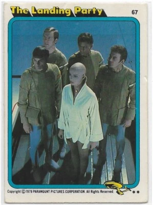 STAR TREK THE MOTION PICTURE 1979 Topps Trading Card #67 The Landing Party - Image 1 of 2