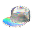 Marty McFly Jr Baseball Cap Back To the Future 2 Hat Costume Silver Iridescent