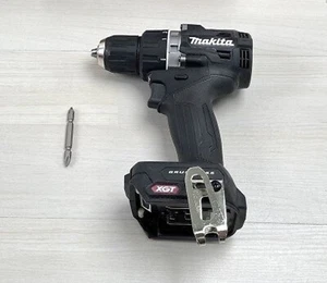 USED Makita DF002GZB Black 40V XGT Rechargeable Brushless Driver Drill Tool Only - Picture 1 of 5