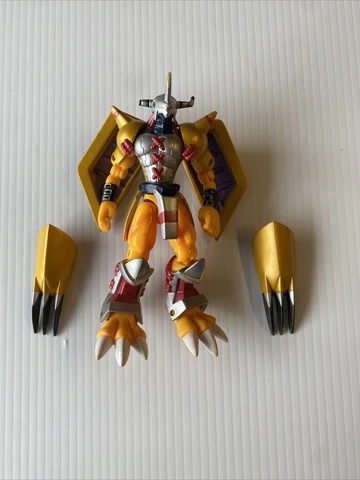 Bandai Digimon Wargreymon 5" Action Figure- Complete with  all parts Cover