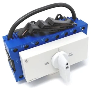 Kraus & Naimer KA40B T904 VE2 +F437 Umschalter 4-polig 40A NETZ - 0 - NOTSTROM