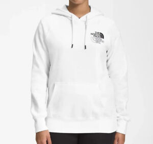 The North Face Men’s Graphic Injection Hoodie Small All OP Logo Sz. XL NEW WHITE