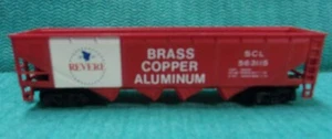 TYCO REVERE BRASS COOPER ALUMINUM HOPPER CAR SCL 563115 HO SCALE - Picture 1 of 6