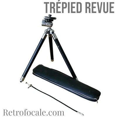 Trípode de revisión telescópico + gatillo suave Foto 1 de 4