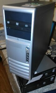 HP DC7700 Tower PC, Core2 4200, 1.80GHz, 4GB RAM, 160 GB HDD, DVD RW, Win XP Pro