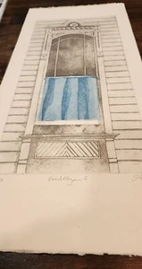 Faded Elegance I signed numbered Artist Unclear 17x8" - Picture 1 of 3
