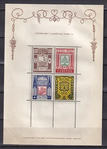 Estland 1938 Yvert SS 1 Caritas MH (G) - Bild 1 von 2