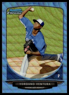 2013 蓝色折射器 Yordano Ventura #TP-21 — 第 1/2 张图片