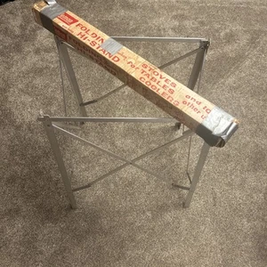 Vintage Coleman Model No. 10 Steel Camp Stove High Stand With Box - Picture 1 of 5