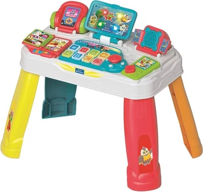 Clementoni 17547 Tavolo Baby Gamer con Tastiera e Elementi Interattivi Stimola l - Immagine 1 di 4