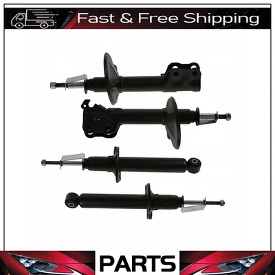 FCS Front & Rear Shock Absorbers 4 Piece Kit Set for 95-99 Toyota Paseo Tercel - Image 1 of 2