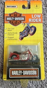 Matchbox Low Rider Harley-Davidson Red New In Box - Picture 1 of 6